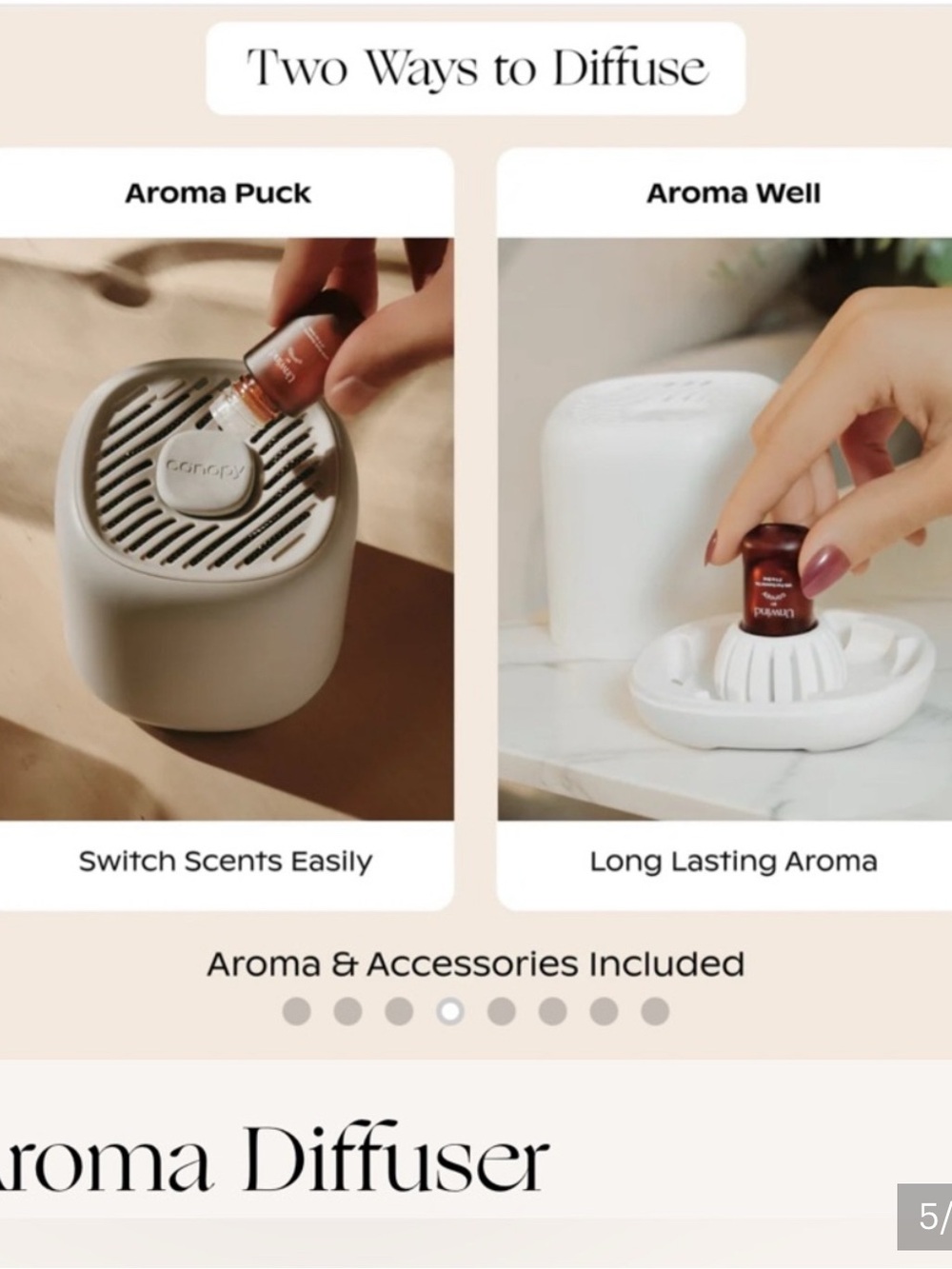Canopy Aroma Diffuser - Picture 2 of 8
